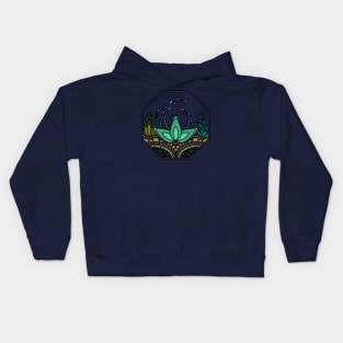 Succulent terrarium Kids Hoodie